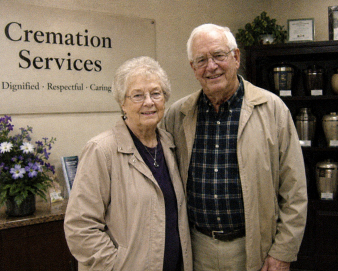 Rachel and Dan, founders of Forever Friends Pet Cremation United